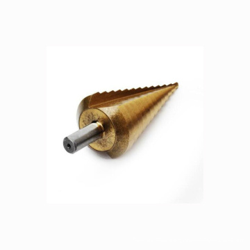 4-39mm HSS Round Shank Titanium Coated Step Drill